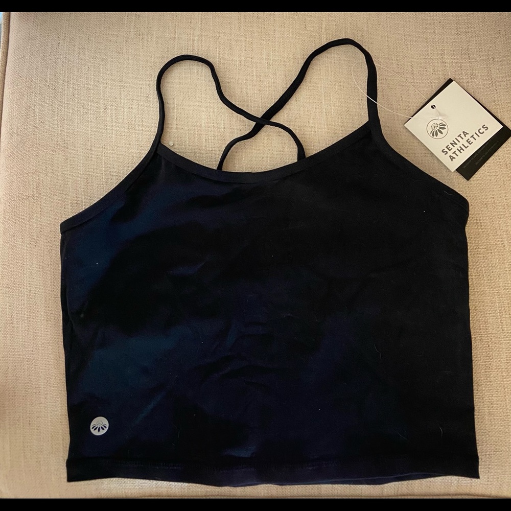 Senita Ava Crop Top Black